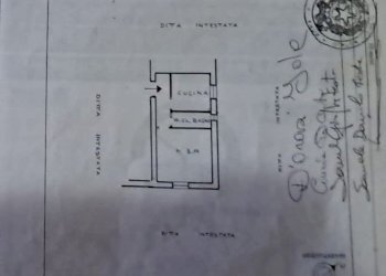 Planimetria - One-room apartment Via Servilia, Roma - photo 18