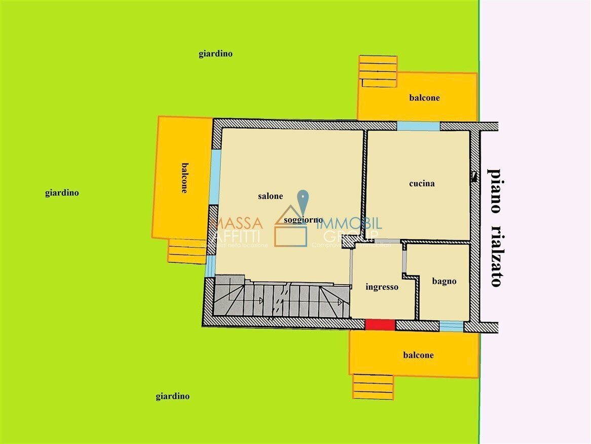 planimetria_462_1396005_snlpp_planimetria_piano_te - Villa a Schiera Via Treviso 20, Massa - planimetria 1