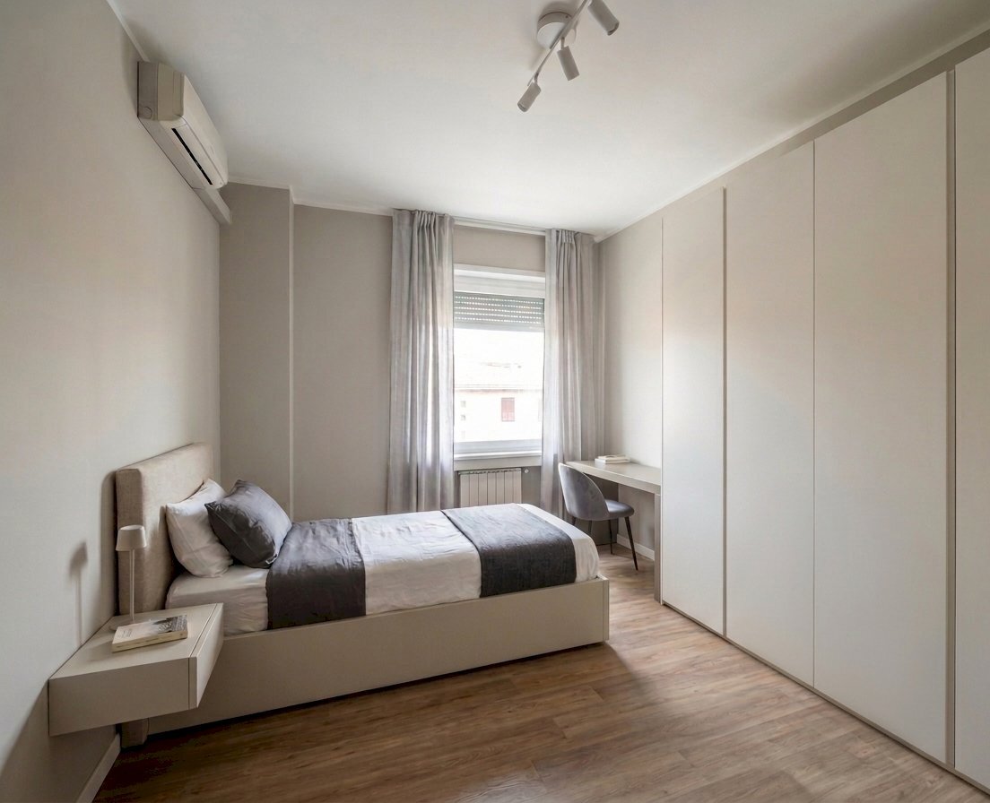 CAMERA 2.png - Four-room apartment Via Giovanni Sforza 12, La Spezia (neighborhood Centro Storico) - photo 3