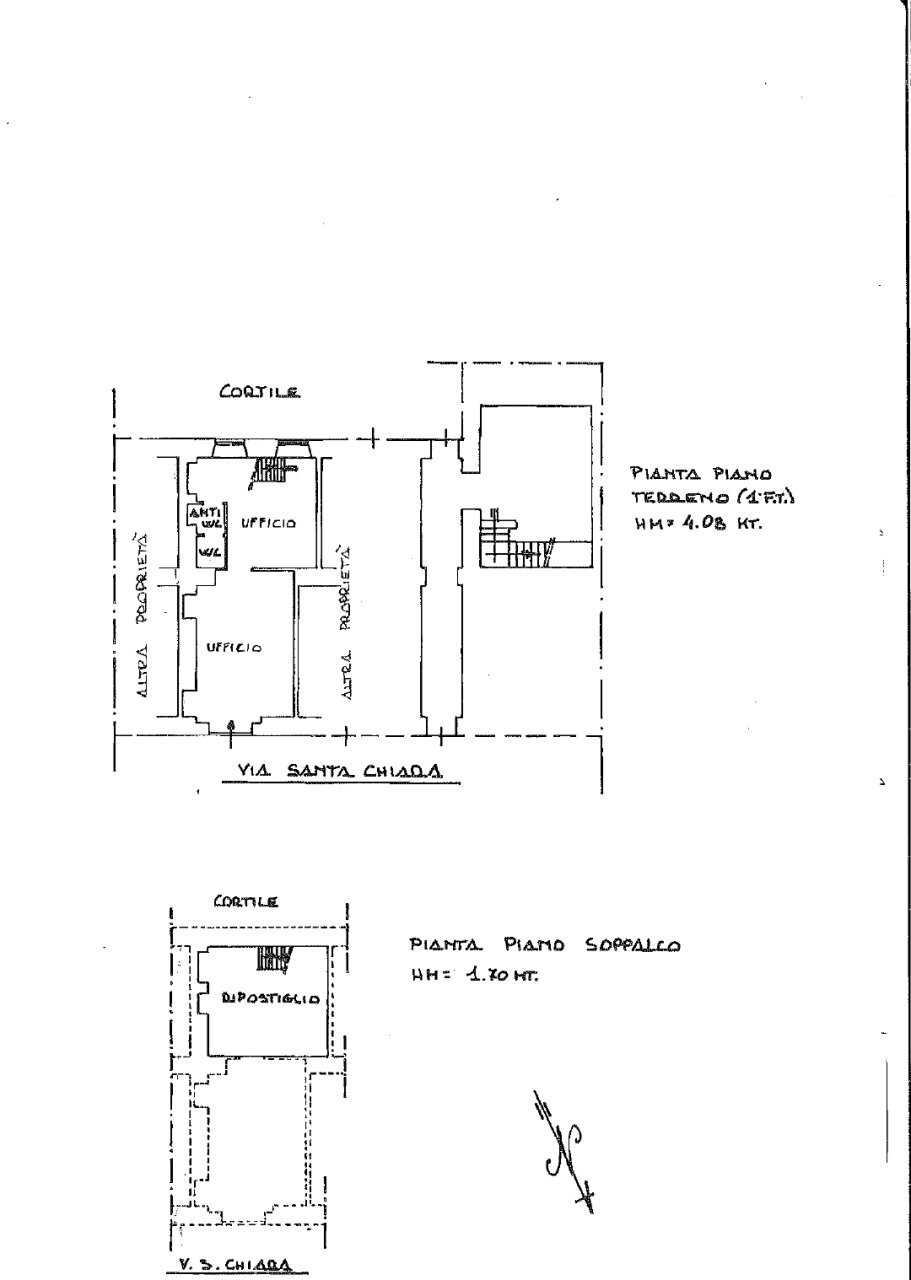 pln x siti.jpg - Trilocale Via Santa Chiara, Torino (zona Quadrilatero Romano) - planimetria 1