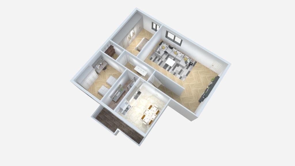 Four-room apartment Via mazzini, Castenaso - floor plans 1