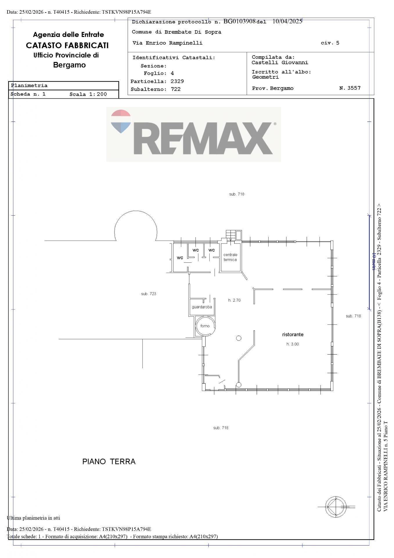 Locale Commerciale via rampinelli, 5 
 Brembate di Sopra, Brembate di Sopra - foto 3
