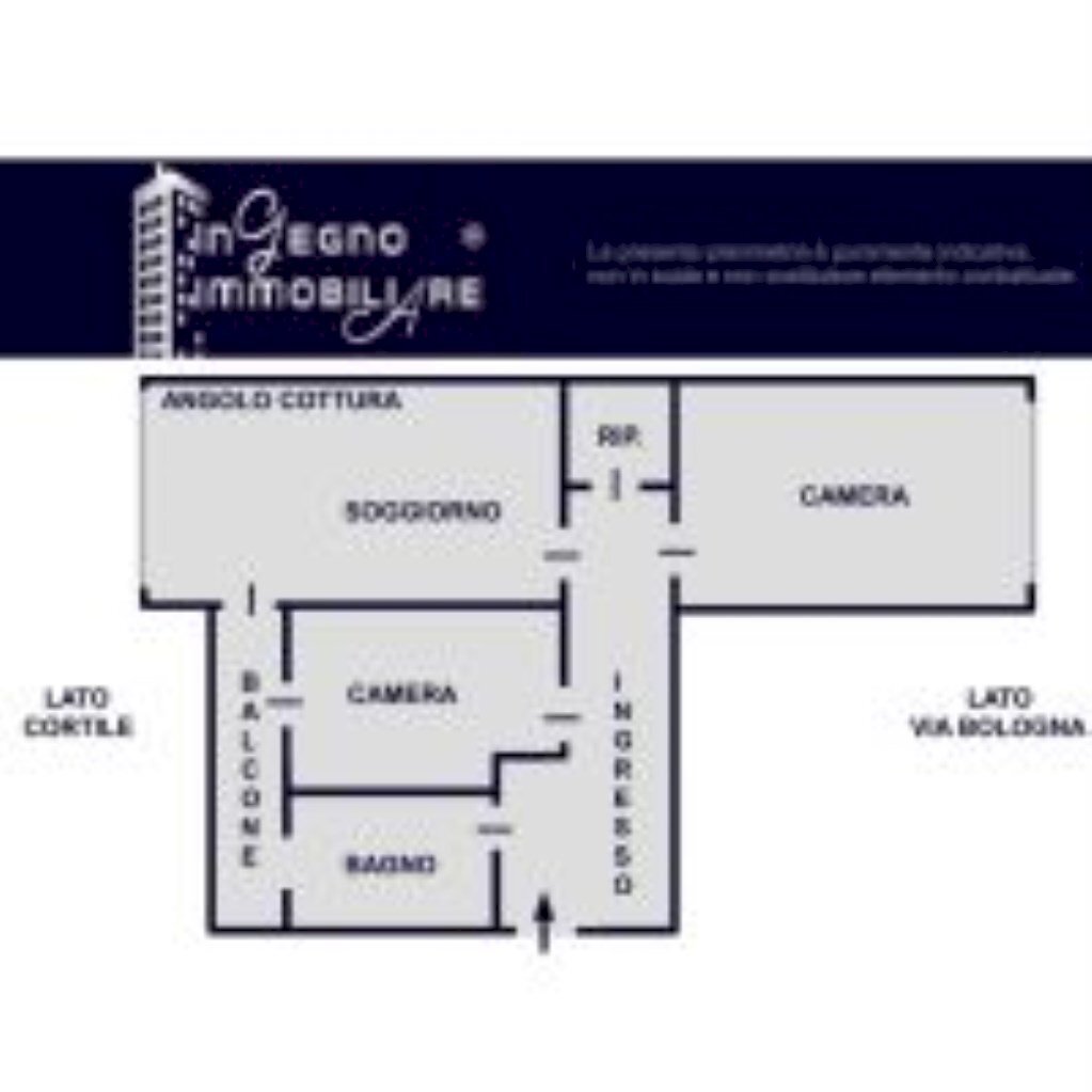Trilocale Via Bologna, 125, Torino (zona Barriera Milano) - planimetria 1
