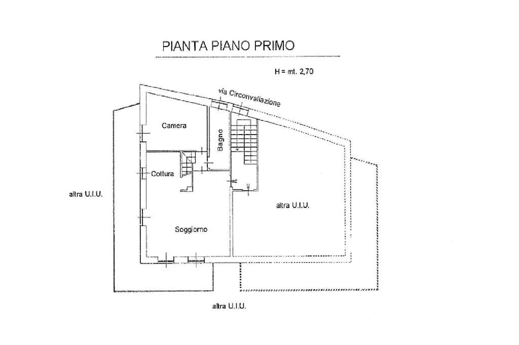 Four-room apartment Via Circonvallazione, Pecetto Torinese - floor plans 1