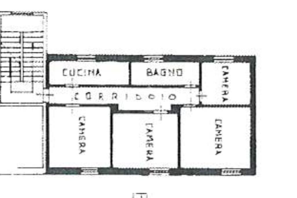 Quadrilocale Viale F. Prampolini, Sassuolo - planimetria 1