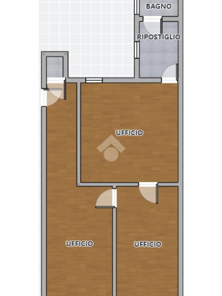 Office Ufficio Via Santa Maria, Correggio - floor plans 1