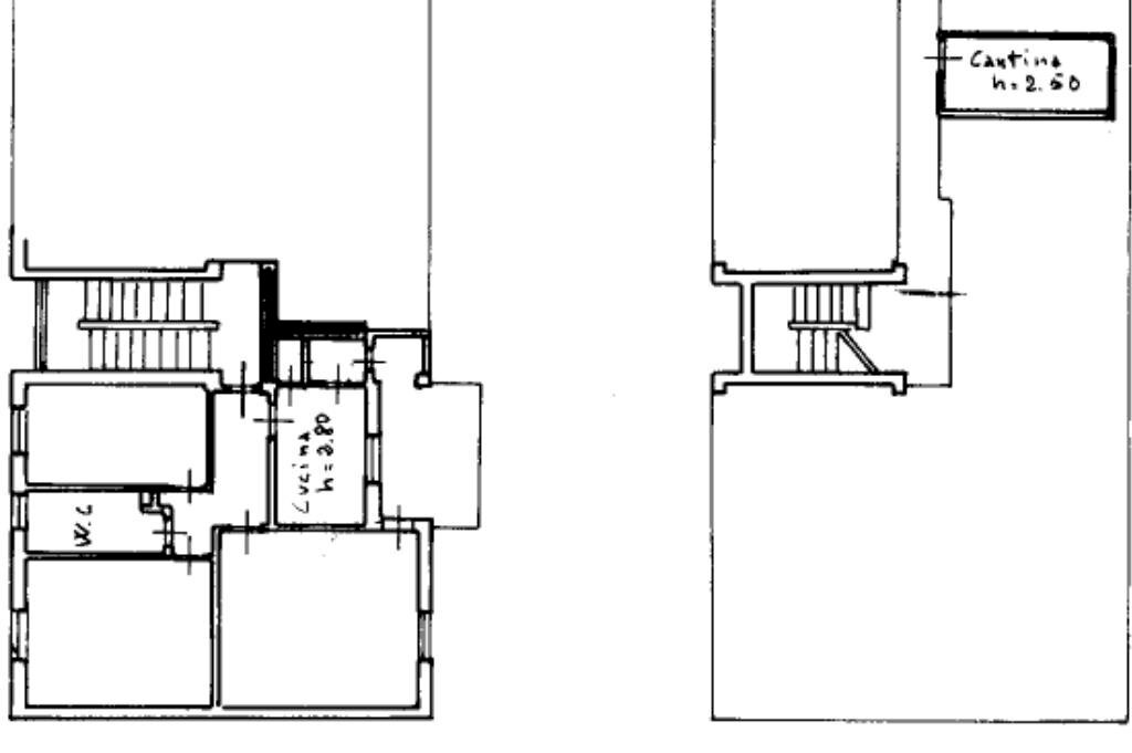 Three-room apartment Via Vernazzola, Cilavegna - floor plans 1