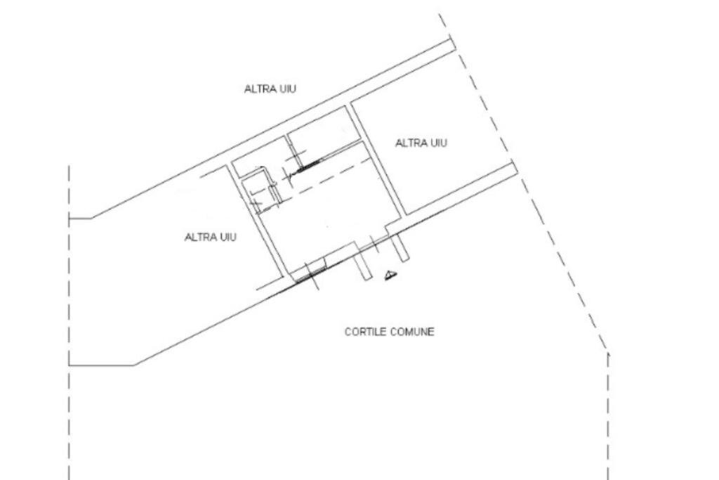 Monolocale Via Evangelista Torricelli, Milano - planimetria 1