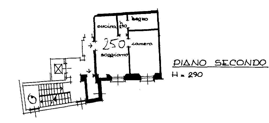 PLAN OK - Bilocale Via degli Usberti, Bologna (zona Centro Storico) - planimetria 1