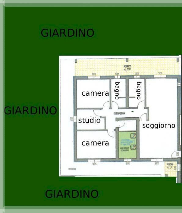 PLN INT - Villa Bifamiliare Via Emilia Ponente 1683, Castel San Pietro Terme - planimetria 1