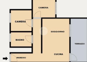 Four-room apartment Via Bercilli, Genova (neighborhood Certosa) - photo 18