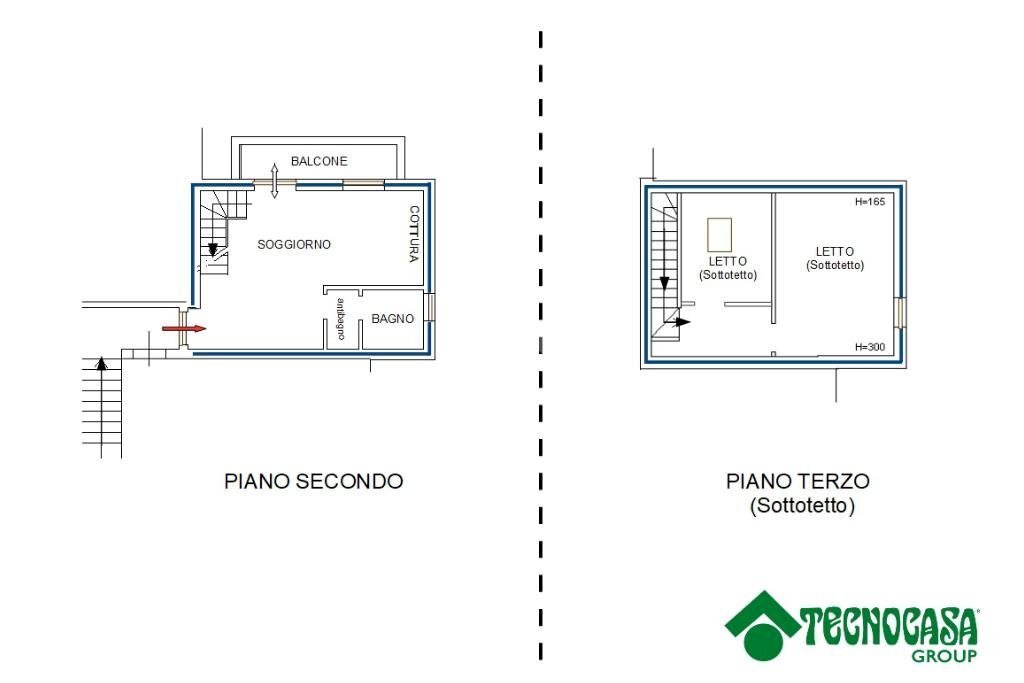 Trilocale Strada Paratoia, Parma (zona Vicomero) - planimetria 1