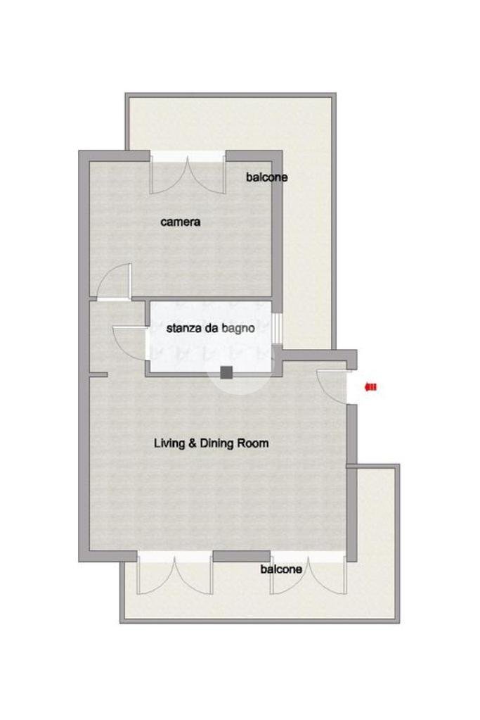 Apartment Via Bereguardo, Vigevano - floor plans 1