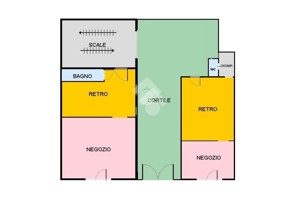 Stabile - Palazzo Via Galielo Ferraris, Livorno Ferraris - planimetria 1