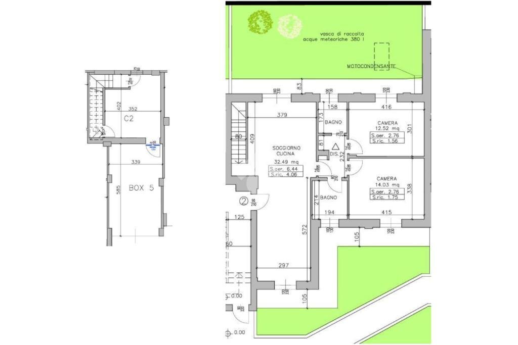 Quadrilocale Via olevano, Grugliasco - planimetria 1