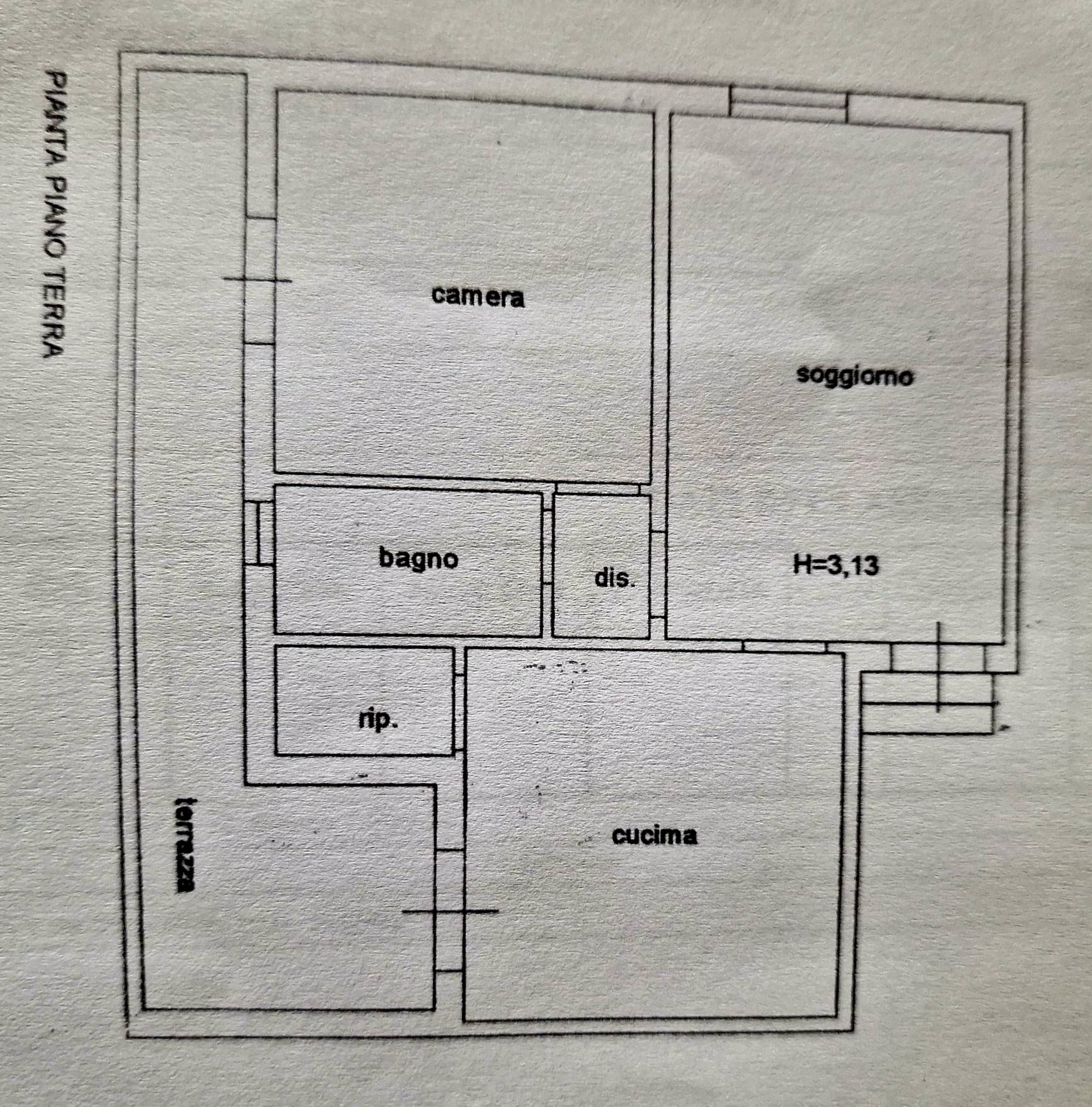 Foto 19 - Three-room apartment via Oberdan
 
100, Viareggio - floor plans 1