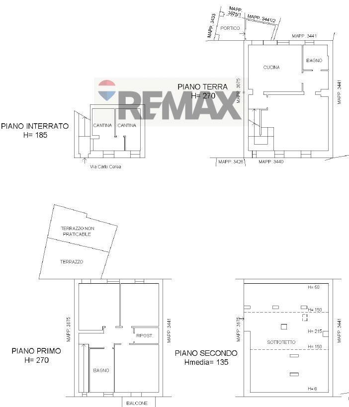 Pianta 2D - Casa semi indipendente via Cerea
 
22, Gazzada Schianno - planimetria 1