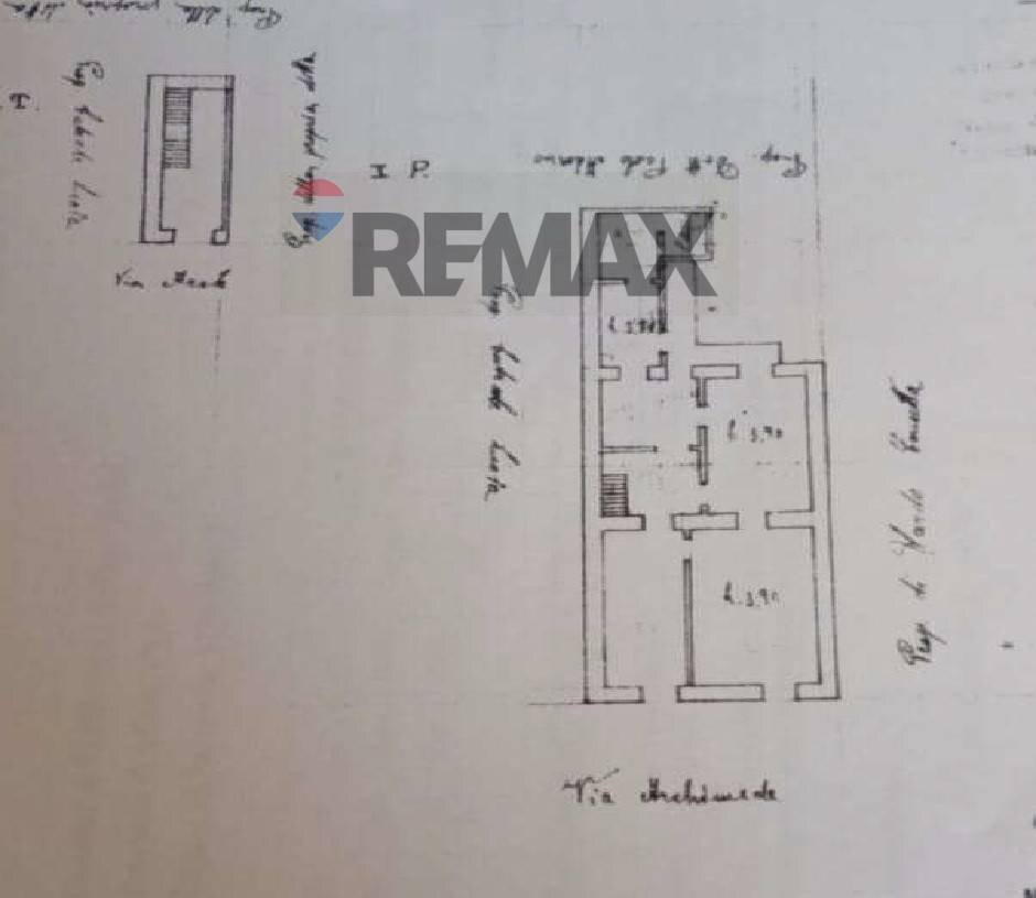 Pianta 2D - Independent house Via Archimede
 
134, Floridia - floor plans 1