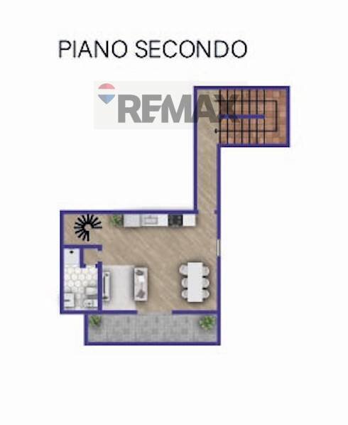 Pianta 2D - Two-room apartment Viale Raffaello Sanzio
 
180a, Comacchio - floor plans 1