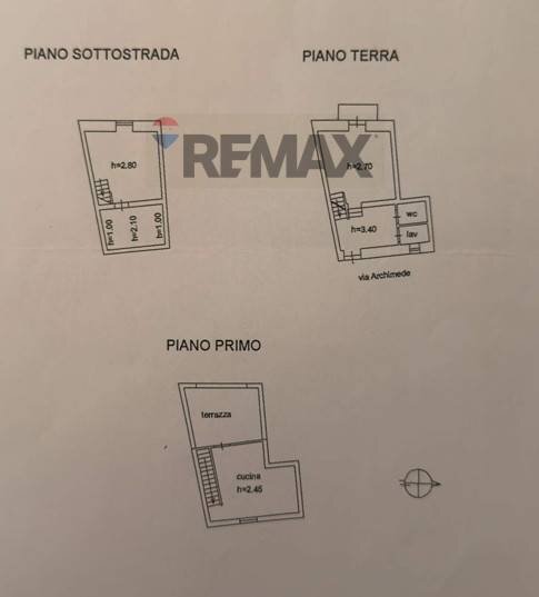 Pianta 2D - Independent house Via Archimede
 
4, Monterosso Almo - floor plans 1