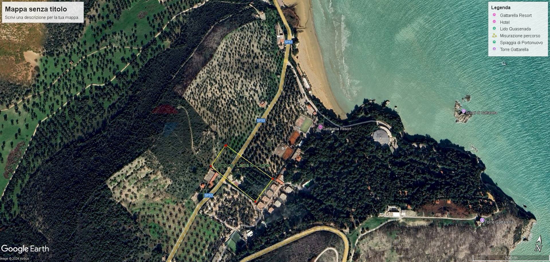 Posizione della mappa - Residence Località Lama le Canne
 
snc, Vieste - planimetria 1
