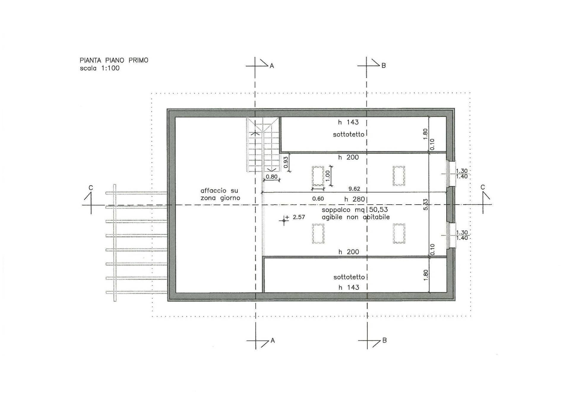 Foto 42 - Villa Via Verdi, Daverio - floor plans 1