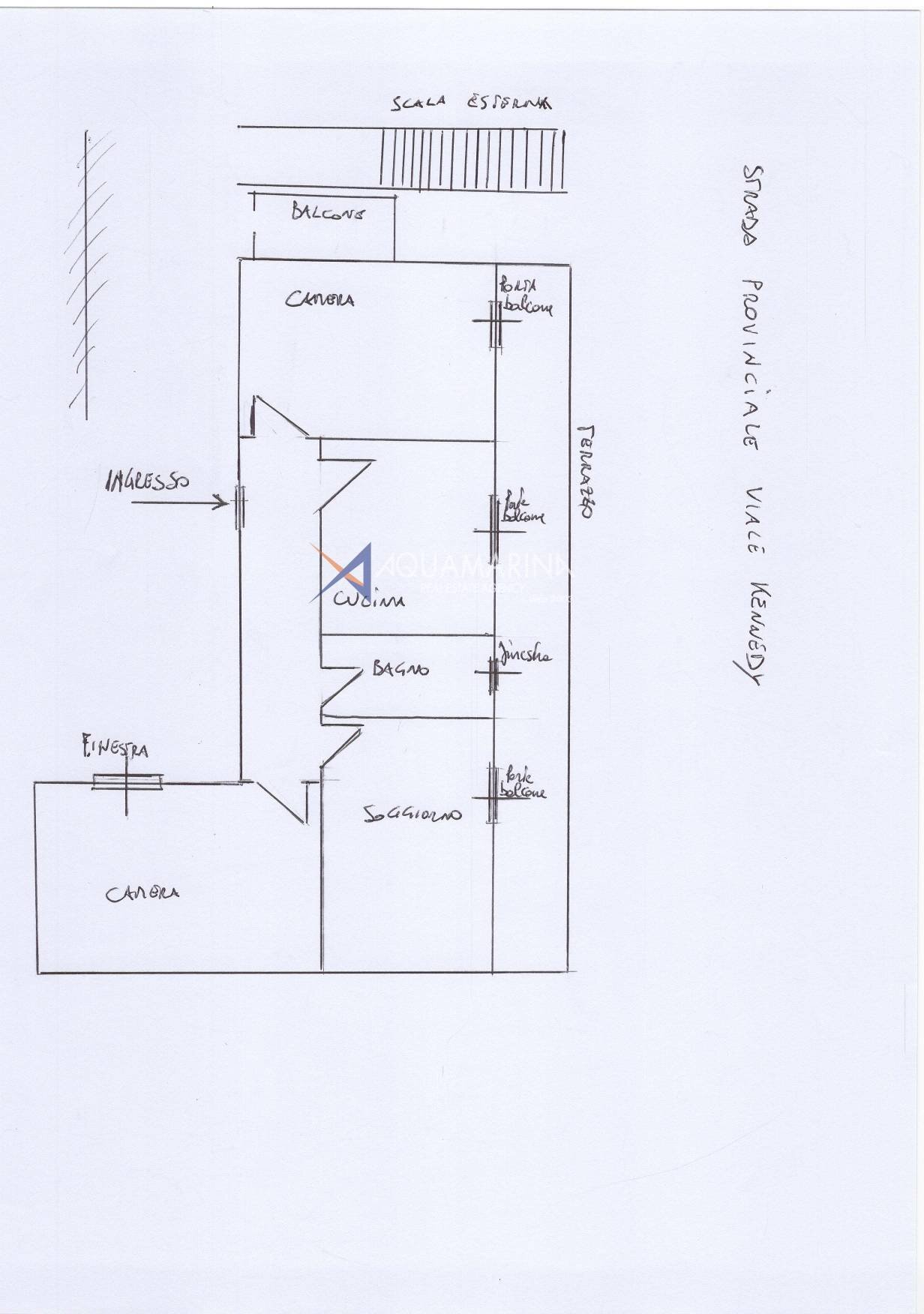 Foto 28 - Four-room apartment Pietrabruna - floor plans 1