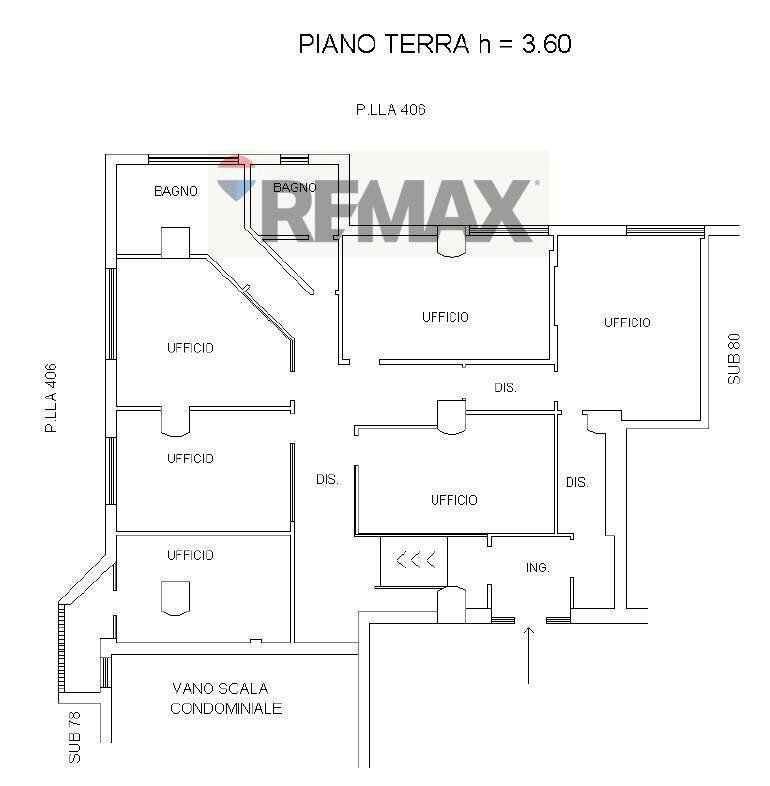 Pianta 2D - Ufficio VIA D'AMATO
 
9, Campobasso - planimetria 1
