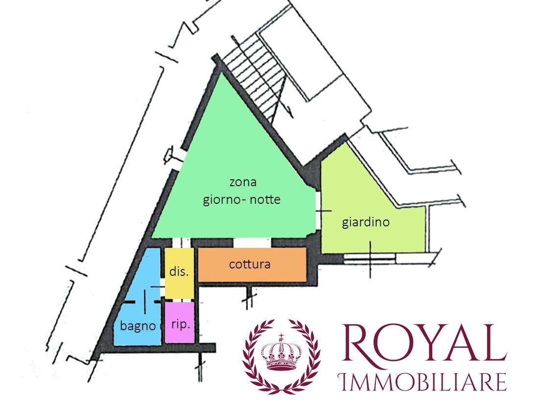 Foto 21 - One-room apartment Via Dei Mulini, Livorno - floor plans 1