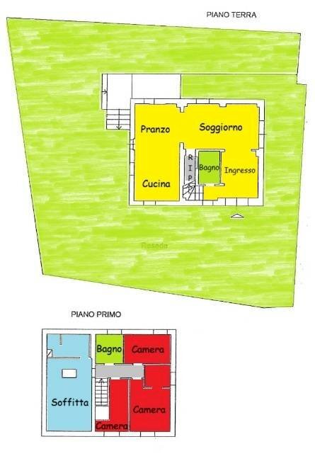 Foto 44 - Villa Via delle Serre, Rignano sull'Arno - floor plans 1