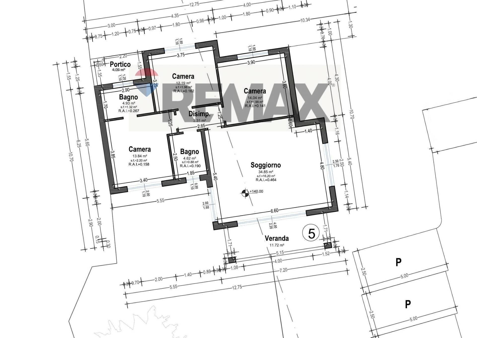 Pianta 2D - Villa Via Alessandro Vincentelli
 
15, Loiri Porto San Paolo - planimetria 1