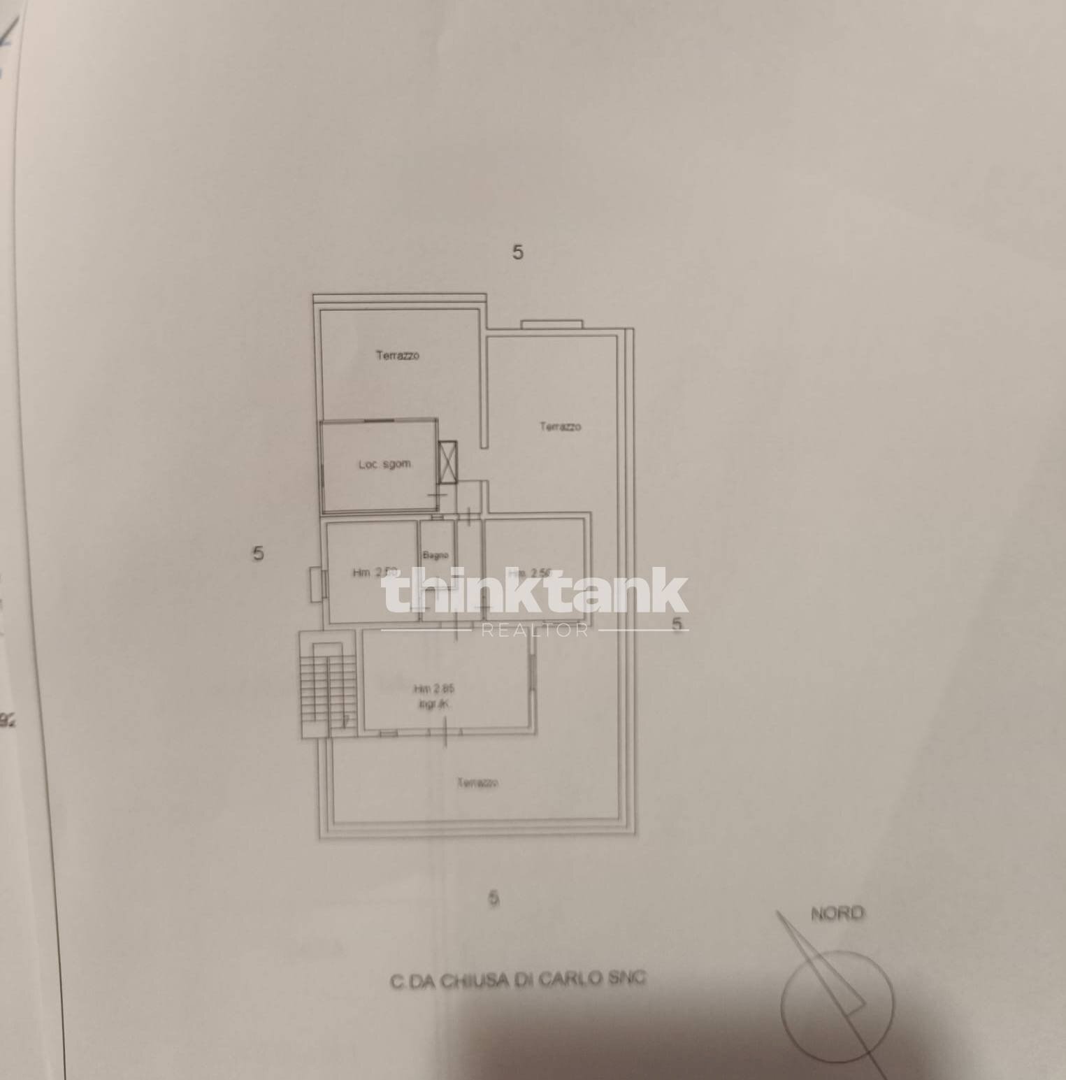 Foto 36 - Villa Via Chiusa di Carlo, Avola - planimetria 1