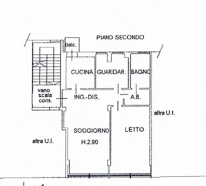 Foto 43 - Apartment Viale Cavour
 
50, Ferrara - floor plans 1