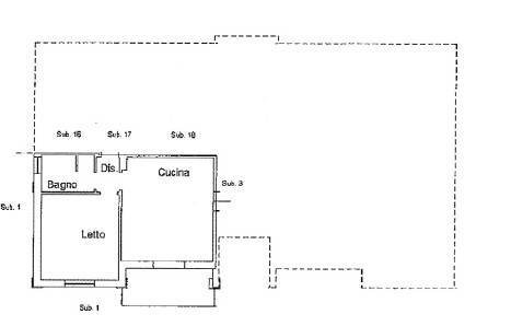 Foto 25 - Two-room apartment Via Eligio Mari, Ferrara - floor plans 1