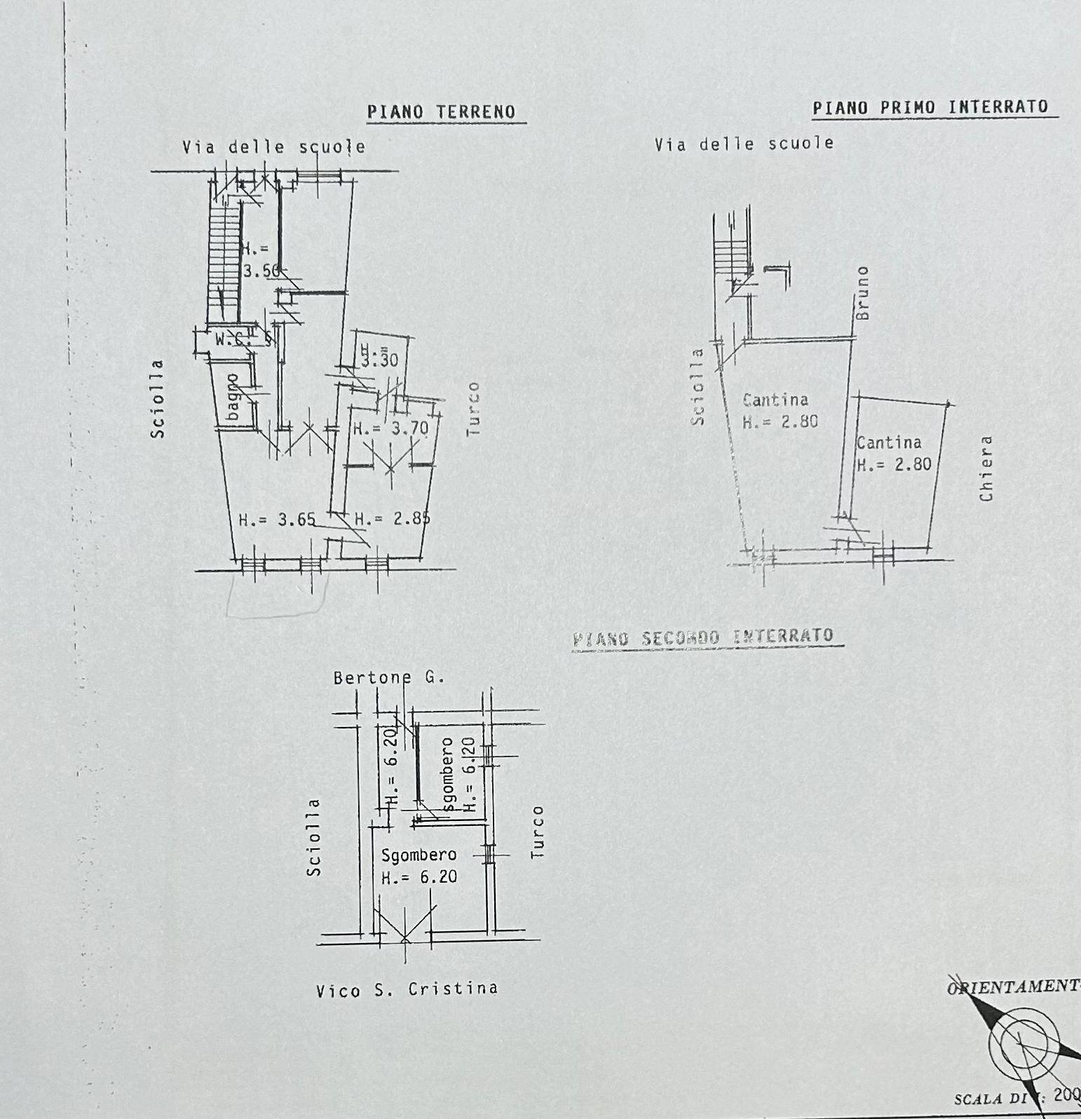 Foto 52 - Apartment Via delle Scuole
 
9, Mondovì - floor plans 1
