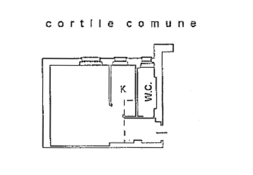 One-room apartment via Tino Savi, 46, Sesto San Giovanni - floor plans 1