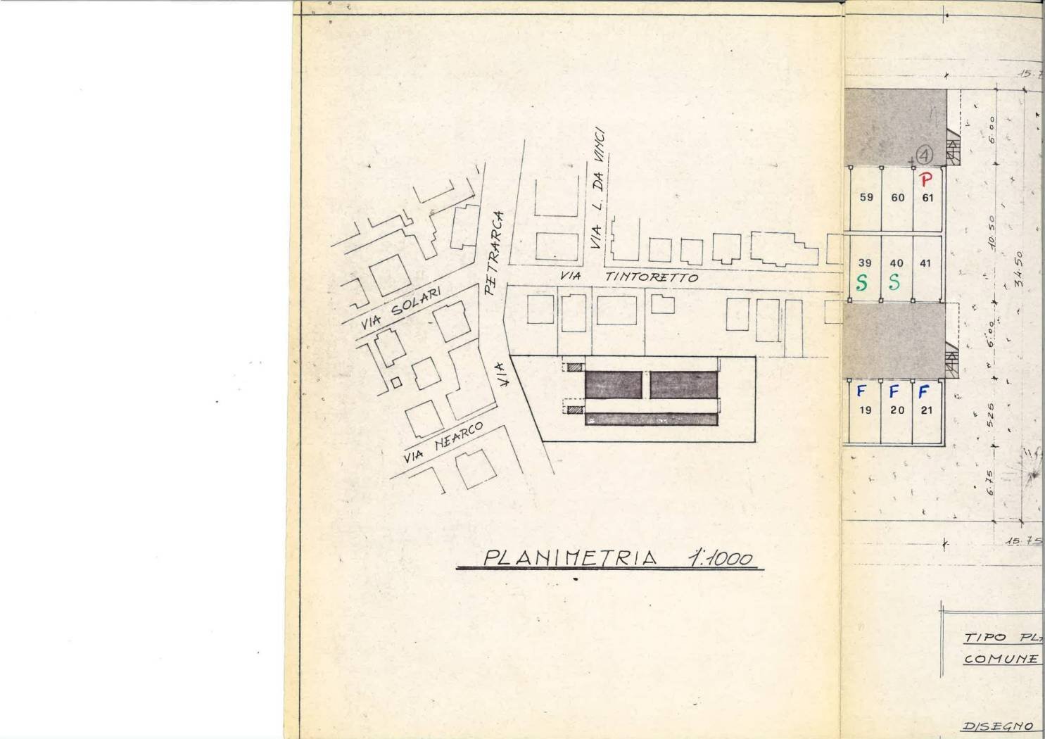 Box via Francesco Petrarca, 17, Buccinasco - floor plans 1