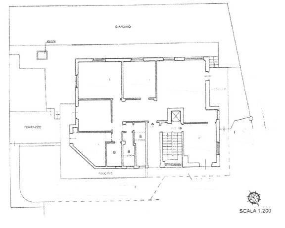 Appartamento viale delle Palme, 14, Genova (zona Nervi) - planimetria 1