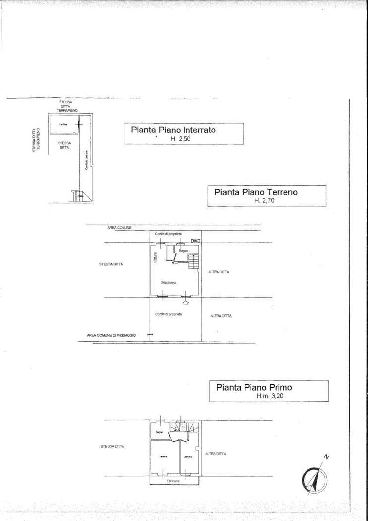 Villa a Schiera corso Bra, Alba - planimetria 1
