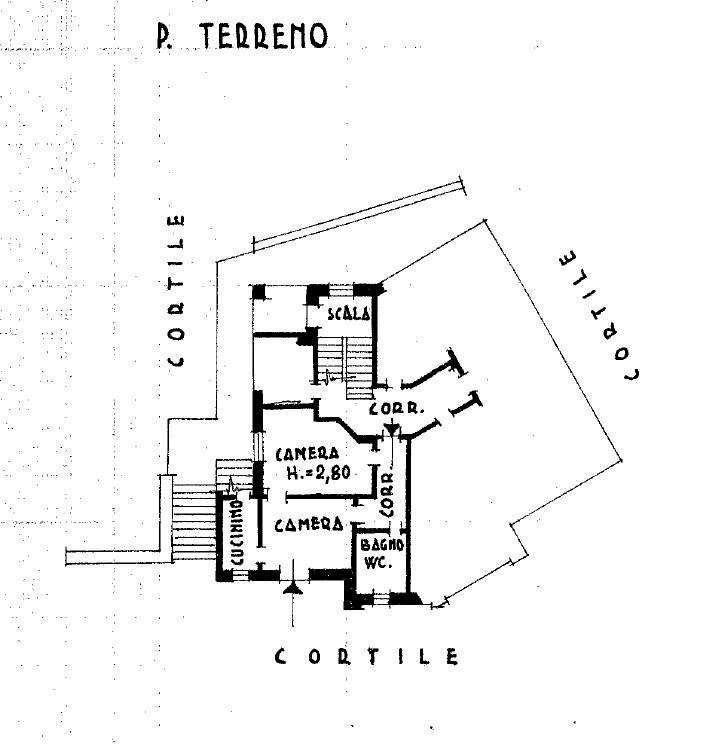 Villa via Provinciale, Cerretto Langhe - planimetria 1