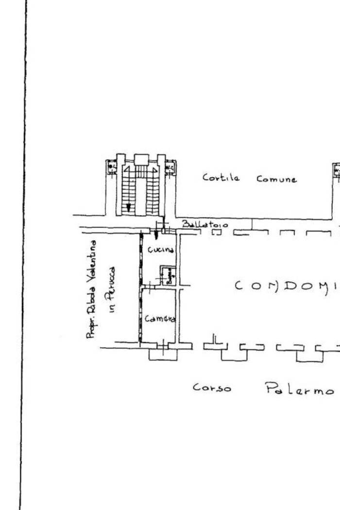 Bilocale corso Palermo, 102, Torino (zona Barriera Milano) - planimetria 1