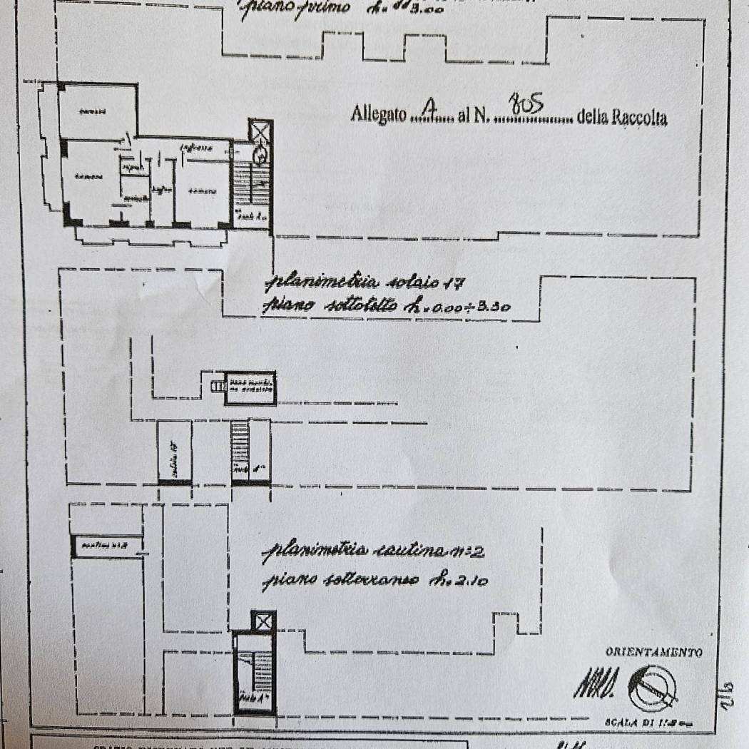 Trilocale via Duca d'Aosta, 7, Asti - planimetria 1