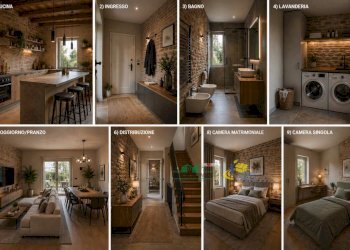 immagini fotorealistiche .jpg - Portion of a house Strada Consortile 11, Collecchio - photo 4