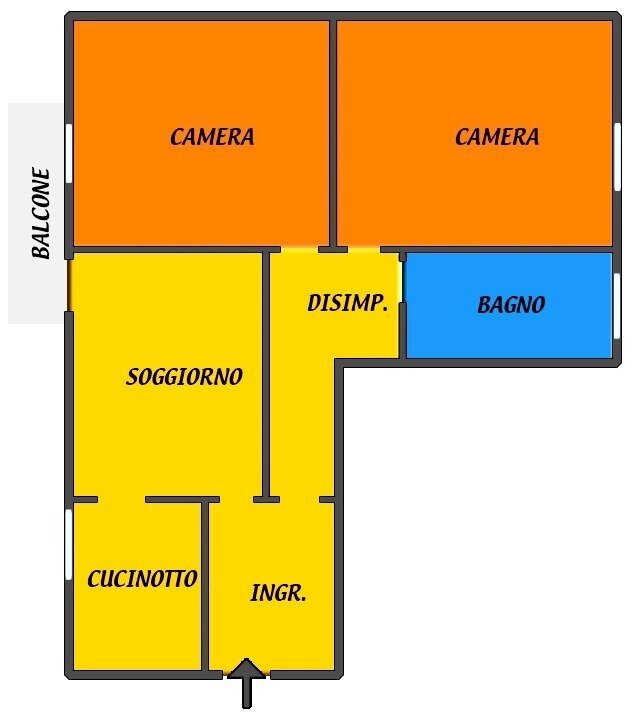 PLANIM - Trilocale Bologna (zona Cirenaica) - foto 1