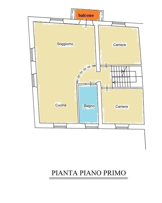 p1.JPG - Appartamento Via Versilia, Lucca - planimetria 1