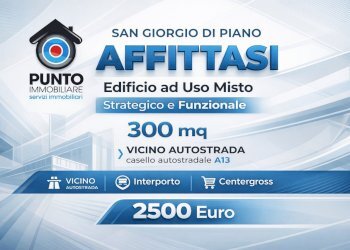 Affittasi 300mq.png - Locale Commerciale Via dé Giudei 4, San Giorgio di Piano - foto 1