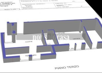 PLANIMETRIA 3D - Attic Via della Scuola 999, Perugia - photo 16