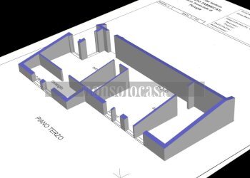 PLANIMETRIA 3D - Attic Via della Scuola 999, Perugia - photo 18