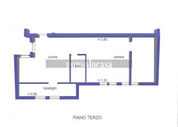 PLANIMETRIA 3D - Attic Via della Scuola 999, Perugia - photo 19