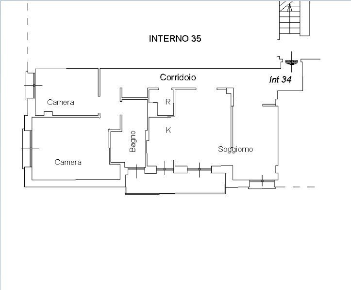 1.jpg - Appartamento all'asta Via Walter Fillak 42, Genova (zona Sampierdarena) - planimetria 1